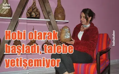 Hobi olarak başladı, talebe yetişemiyor