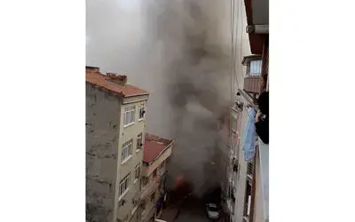 Samsun’da yangında bir kişi hastanelik oldu
