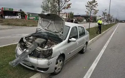 Samsun’da trafik kazası: 2 yaralı

