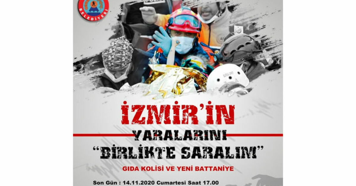 Bafra’dan İzmir’e yardım eli

