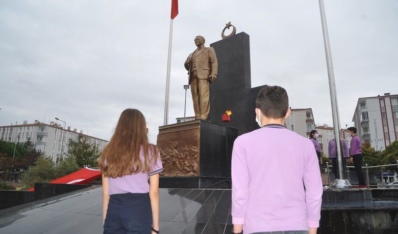 Bafra’da Atatürk’ü anma töreni
