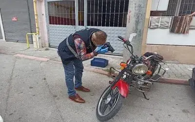 Çalıntı motosiklet terk edilmiş vaziyette bulundu
