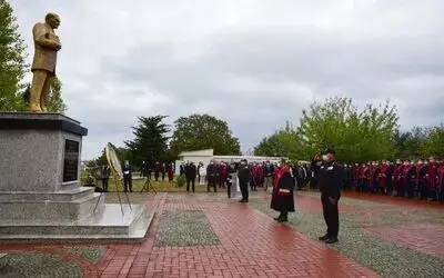 OMÜ’de 10 Kasım töreni
