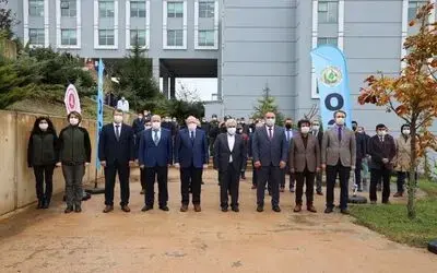SAMÜ Canik Kampüsü’ne 350 adet fidan dikildi
