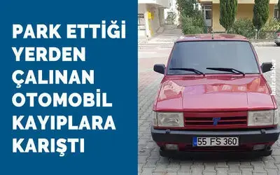Park Ettiği Yerden Çalınan Otomobil Kayıplara Karıştı