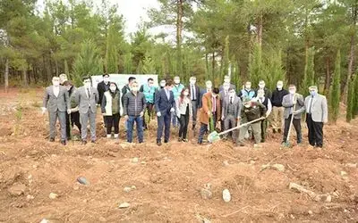 7 bin 200 fidan toprakla buluştu

