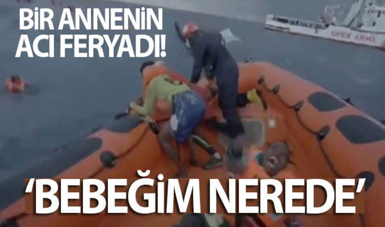 Akdeniz'de batan teknede bebeğinikaybeden annenin acı feryadı - Libya açıklarında göçmenleri taşıyan teknenin batması sonucu 74 kişinin hayatını kaybettiği kazada bir annenin kaybolan bebeğini aradığı an yürekleri burktu.BUGÜN NELER OLDU?
