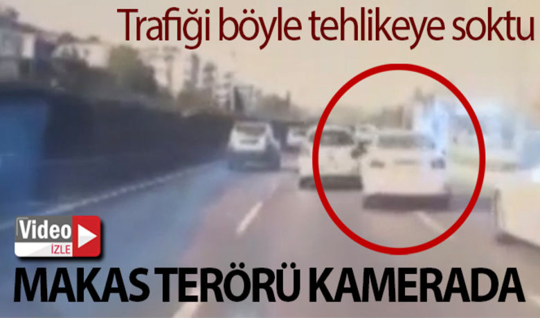 Bursa'da trafiği böyle tehlikeyedüşürdü...Makas atan otomobil kamerada - Bursa’da makas atarak yarışan otomobil trafiği tehlikeye düşürdü. O anlar başka bir aracın kamerasına yansıdı.BUGÜN NELER OLDU?