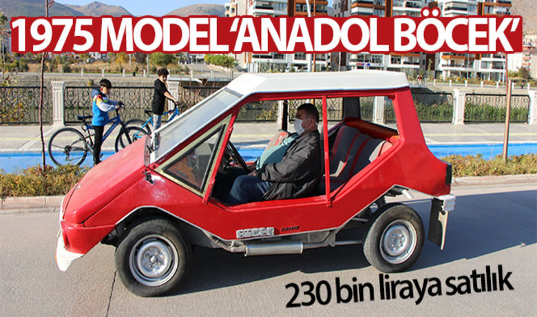 1975 model ‘Anadol Böcek' 230 bin liraya satılık - Amasya'da bulunan 1975 model ‘Anadol Böcek' marka/model klasik otomobil sahibi tarafından 230 bin liraya satışa çıkarıldı.HABERİN VİDEOSU İÇİN TIKLAYINIZ