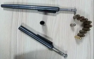 Çarşamba’da 2 adet suikast silahı ele geçirildi