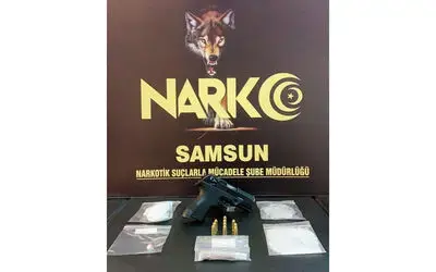 Samsun’da yabancı uyruklu 1 kişi uyuşturucu ticaretinden gözaltına alındı

