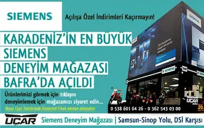 Karadeniz’in En Büyük Siemens Deneyim Mağazası Bafra'da Açıldı 