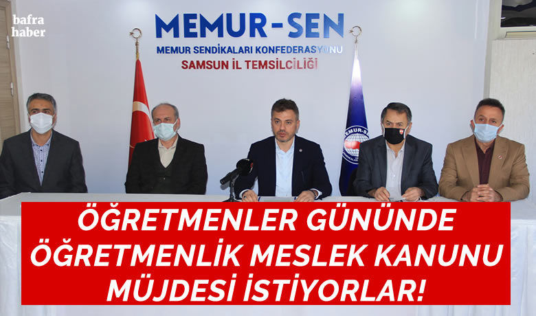 Öğretmenlerin ‘meslek kanunu’ talebi