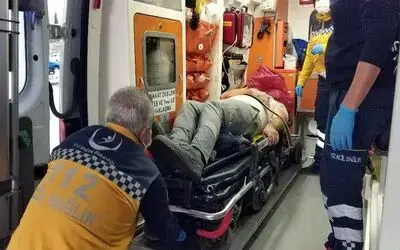 Samsun’da kavşakta otomobil minibüsle çarpıştı: 1 yaralı
