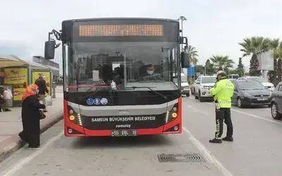 Samsun’da toplu taşımada HES kodu denetimi
