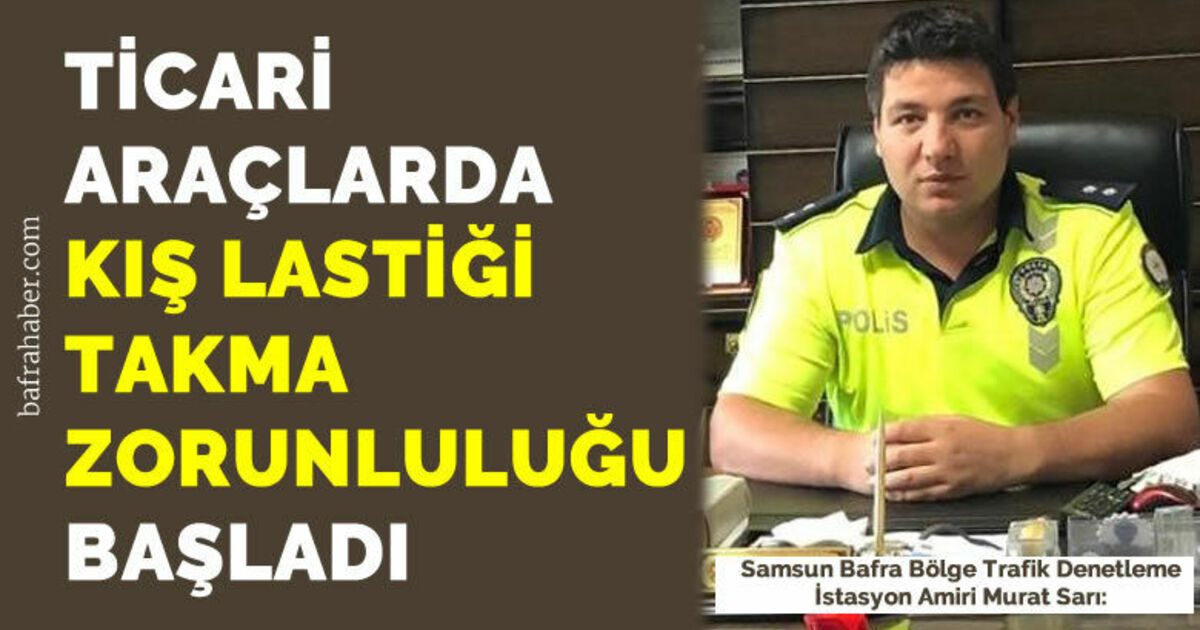Polisten kış lastiği uyarısı