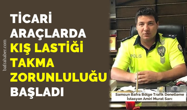 Polisten kış lastiği uyarısı