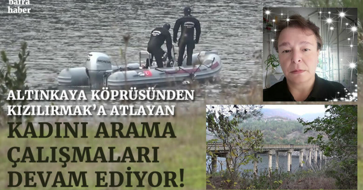 Köprüden baraj gölüne atlayan kadını arama çalışmaları sürüyor