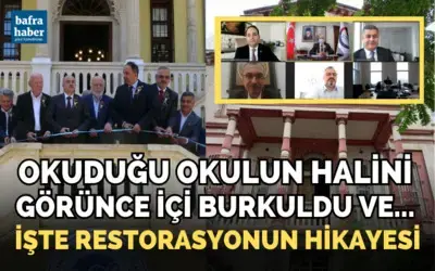 Mehmet Yıldız’dan Eğitim Gördüğü Okula Vefa
