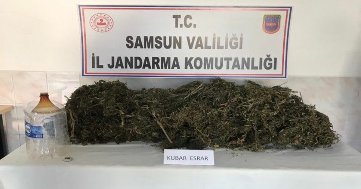 Altınova Köyünde 6 kilo uyuşturucu ele geçti