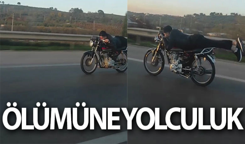 Motosiklet üzerinde ölümüne yolculuk! - Bursa’da, motosiklet üzerindeki sürücünün tehlikeli yolculuğu görenleri şaşırttı.BUGÜN NELER OLDU?