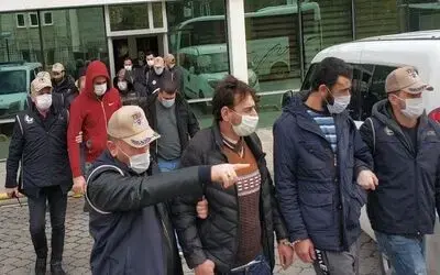 DEAŞ’tan gözaltına alınan yabancı uyruklu 10 kişi adliyede

