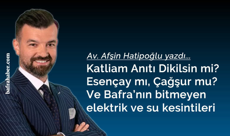 Bafra'nın bitmeyen elektrik ve su kesintileri