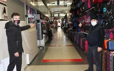 Yabancılar Çarşısı esnafının umudu vatandaş
