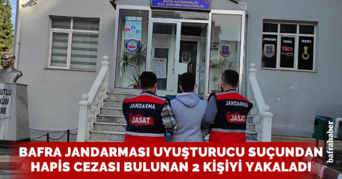Hapis cezası bulunan 2 kişi jandarma tarafından yakalandı
