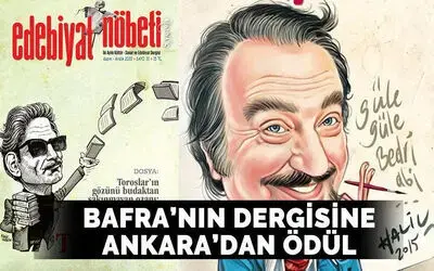 Bafra’nın Dergisine Ankara’dan Ödül