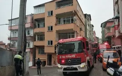 Samsun’da ev yangını
