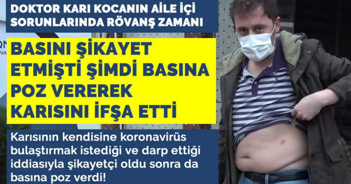 Doktor karı-kocanın ’korona’ tartışması karakolda bitti