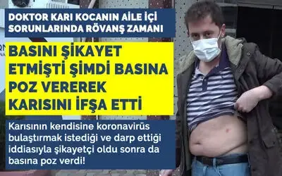 Doktor karı-kocanın ’korona’ tartışması karakolda bitti