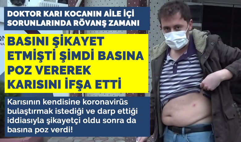 Doktor karı-kocanın ’korona’tartışması karakolda bitti