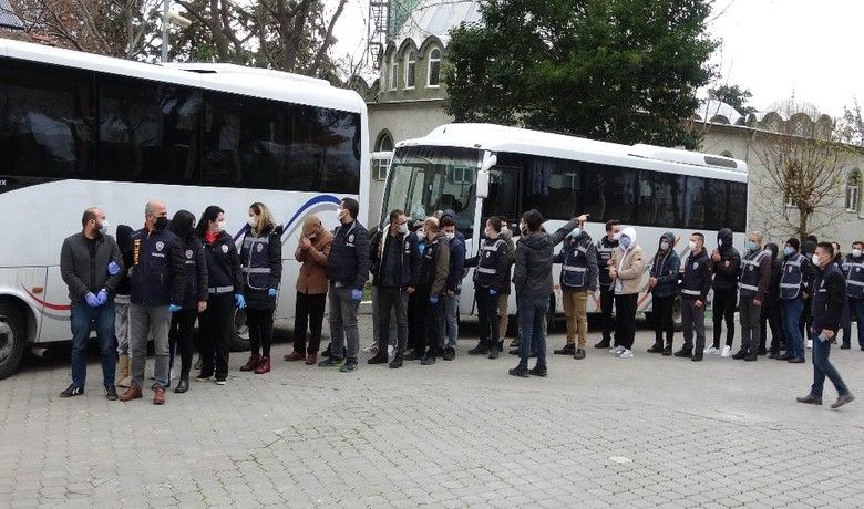 Yasa disi bahis operasyonu zanlisi 21 kisi adliyede