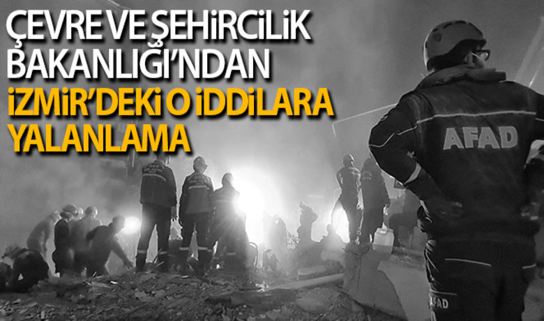 Cevre Ve Sehircilik Bakanligi Izmir De Hicbir Sekilde Aktif Fay Hatti Uzerine Konut Yapilmasi Soz Konusu Degildir