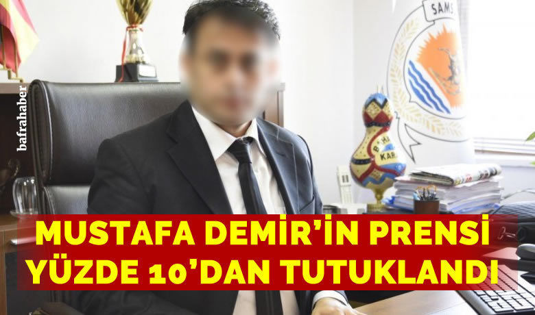 Samsun Büyükşehir’in Daire Başkanı Tutuklandı