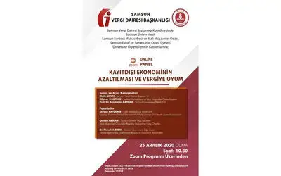 Samsun’da “Kayıt Dışı Ekonominin Azaltılması ve Vergiye Uyum” paneli
