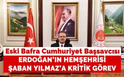 Şaban Yılmaz İstanbul Cumhuriyet Başsavcılığına Atandı