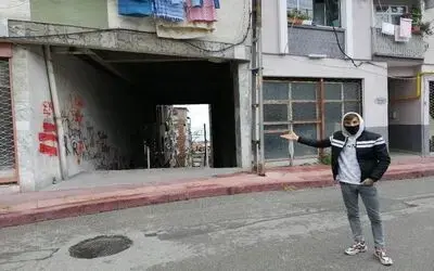 Samsun’da fıkralara konu olacak apartman
