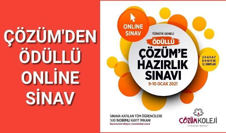 Bafra Çözüm Kolejinden Türkiye Geneli Ödüllü Sınav
