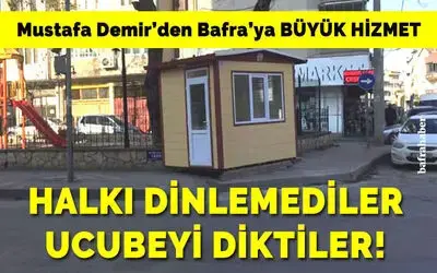 Halkı Dinlemediler Ucubeyi Diktiler!