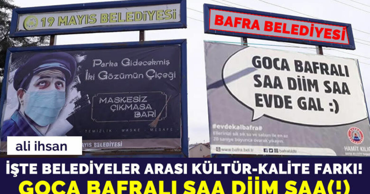 “Parka gidecekmiş 2 gözümün çiçeği, maske taksa bari”