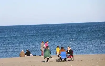 Samsun’da yalancı ‘yaz’
