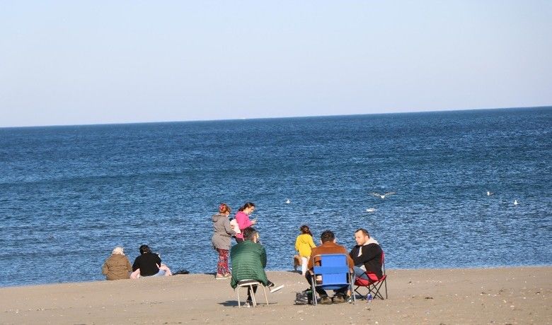 Samsun’da yalancı ‘yaz’
