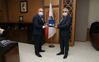 Rektör Ünal’dan iş birliği temasları
