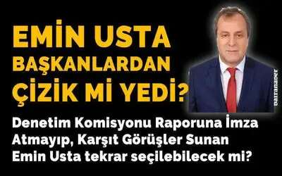 Mhp Meclis Üyesi Emin Usta Tekrar Denetim Komisyonu Üyesi Seçilebilecek Mi?