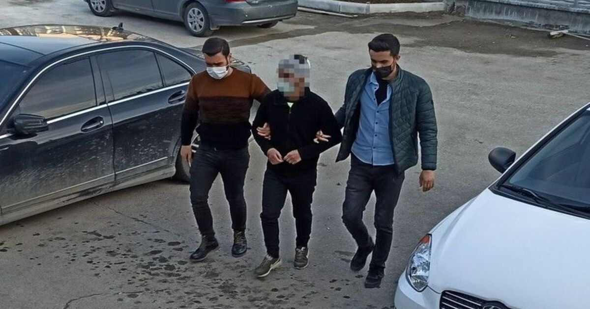 Bafra'da camiden musluk çalan gençleri kamera kaydı ele verdi