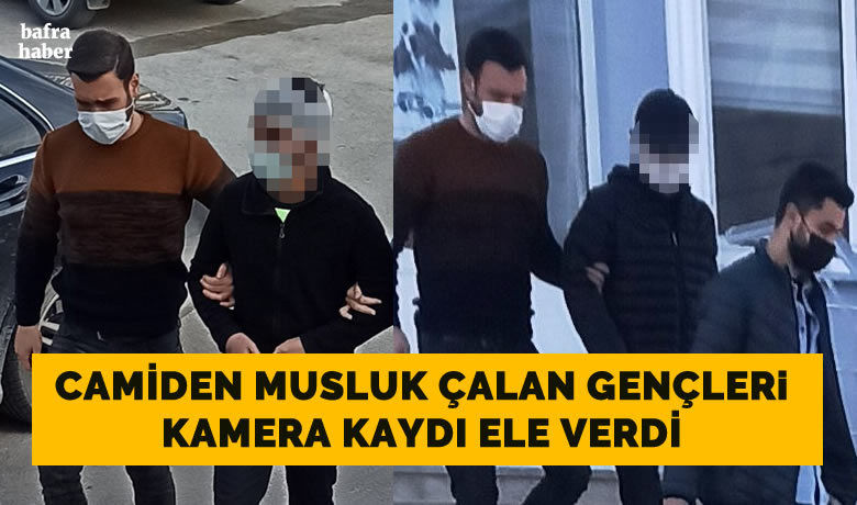 3 camiden musluk hırsızlığı zanlıları yakalandı