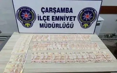 Çarşamba’da sahte para operasyonu
